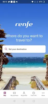 Renfe android App screenshot 0